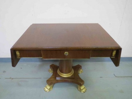 2233 - Stolek sklapeci biedermeier styl  92 x 66 cm V - 70 cm  -  PRODANO